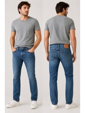 Levi’s 511 Men’s Slim Fit Jeans 36x29 Medium Wash Blue Denim